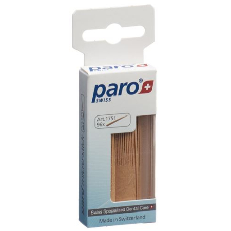 Buy PARO MICRO STICKS tooth wood superfine 96 pcs 1751 online from Switzerland