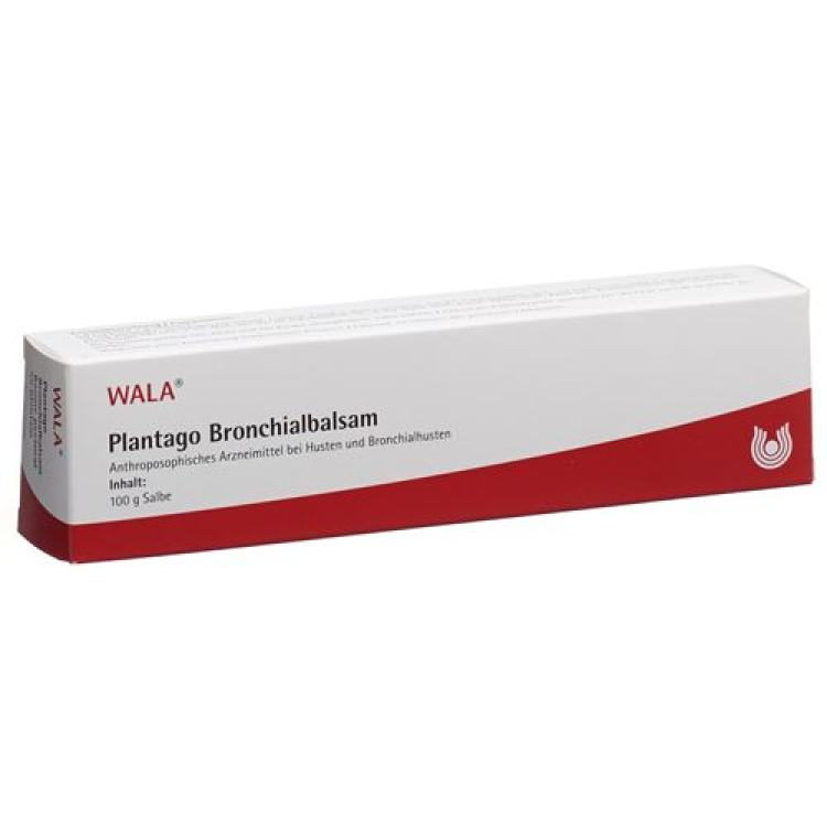 Wala Plantago Bronchialbalsam tube 100 גרם