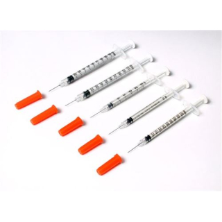 Terumo insulin syringe disposable without needle 100 x 1 ml