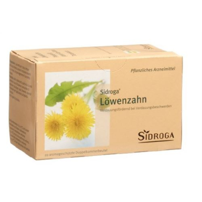 Sidroga dandelion 20 bag 1.5 ក្រាម។