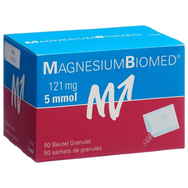 Magnésio Biomed Gran Btl 50 unid.