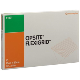 OPSITE FLEXIGRID Wundverband 15x20cm 10 Btl