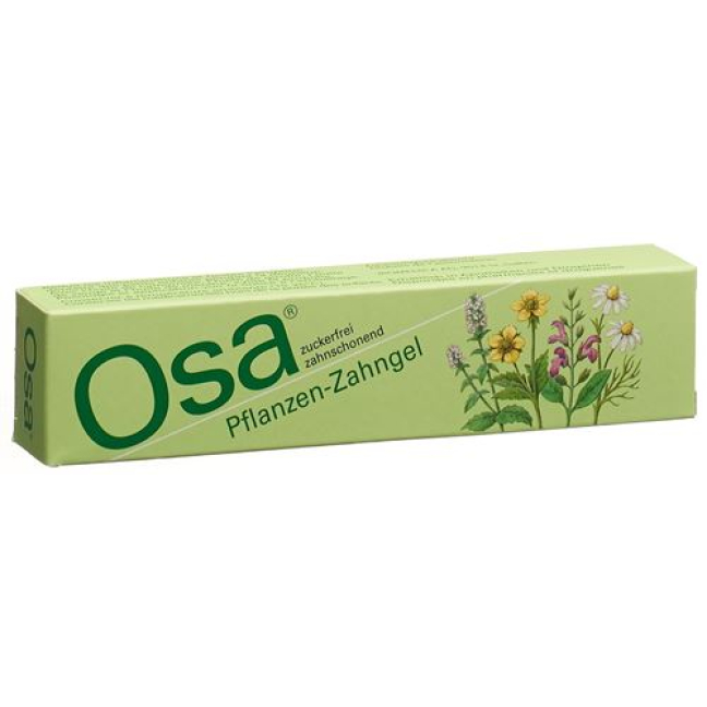 Osa Plant Gel משחת שיניים ללא סוכר טבליות 25 גרם
