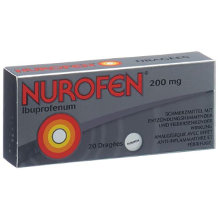 Nurofen drag 200 mg 20 stk