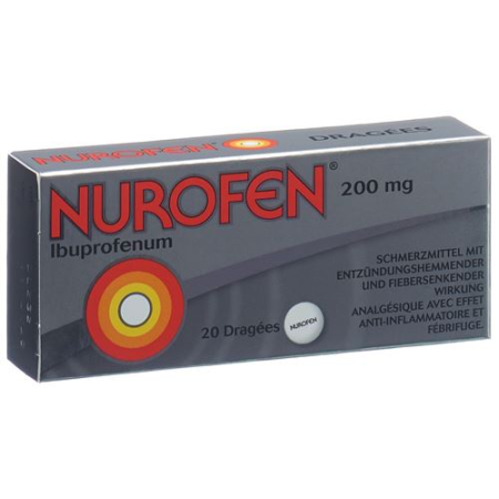 Nurofen Drag 200 mg of 20 pcs - Fast-Acting Pain Relief