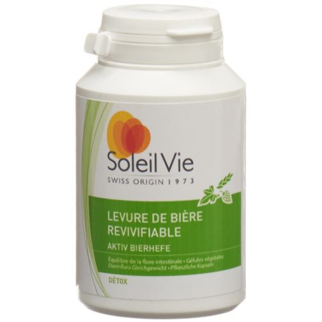 Soleil Vie Active Beer Yeast 400 mg 75 capsules