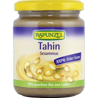 Rapunzel Tahini sans sel verre 250g