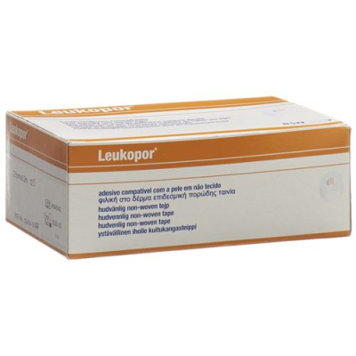 Leukopor klibbgips 9,2mx2,5cm vit 12 st