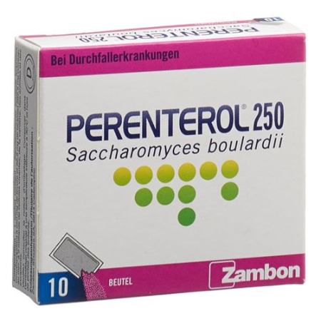 Перентерол ПЛВ 250 мг Btl 10 шт