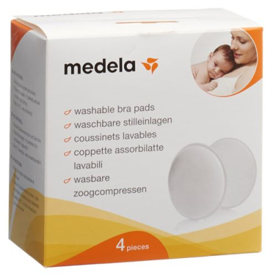 Medela ammeinnlegg vaskbar 4 stk