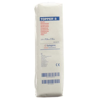 TOPPER 8 NW Compr 7.5x7.5cm under 200 pcs