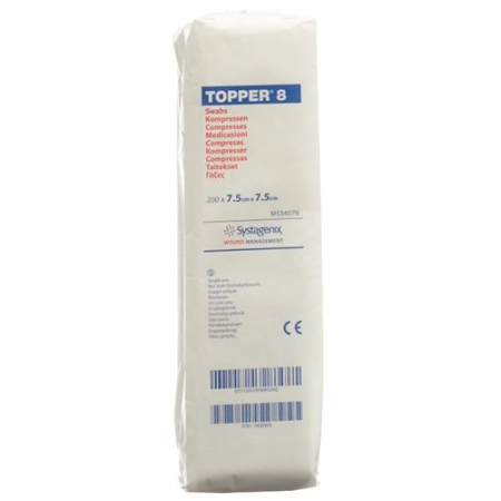 TOPPER 8 NW Compr 7.5x7.5cm 200 ც