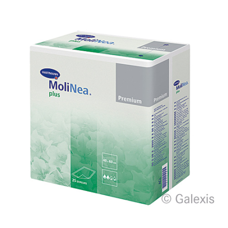 MOLINEA PLUS pads 40x60cm 350ml green 150 pcs