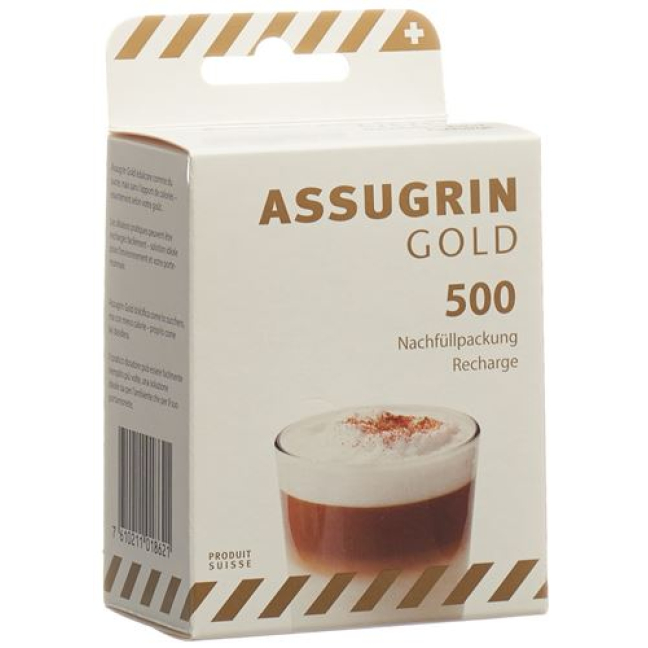 Recharge de comprimés d'or Assugrin 500 pcs