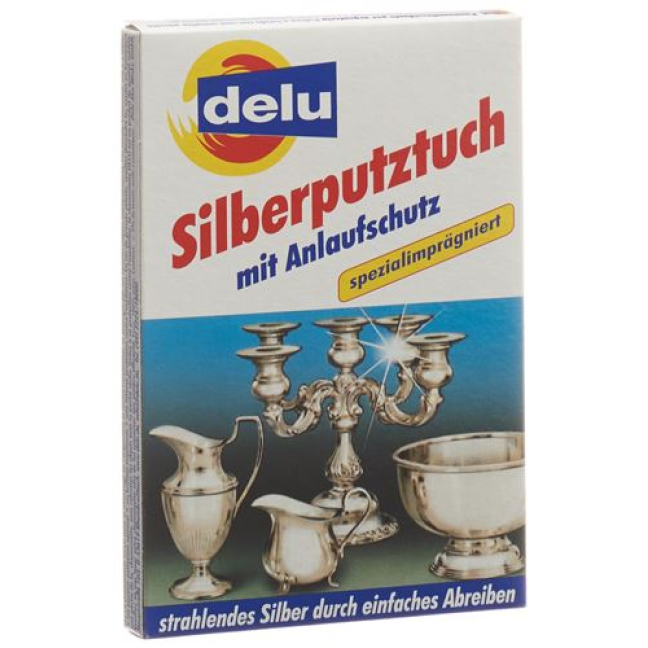 Delu silver cleaning cloth with tarnish protection buy online