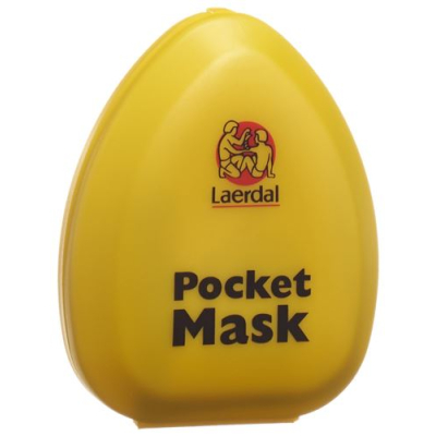 Laerdal pocket mask with one-way valve + filter