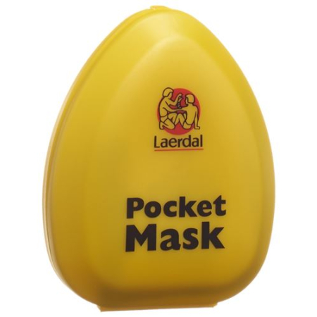 LAERDAL lommemaske m-vejsventil + Filter