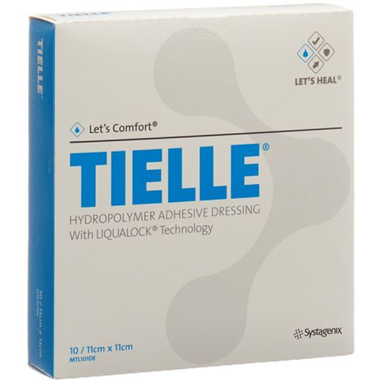 TIELLE CLASSIC Hydropolimer Verb 11x11cm 10 torebek