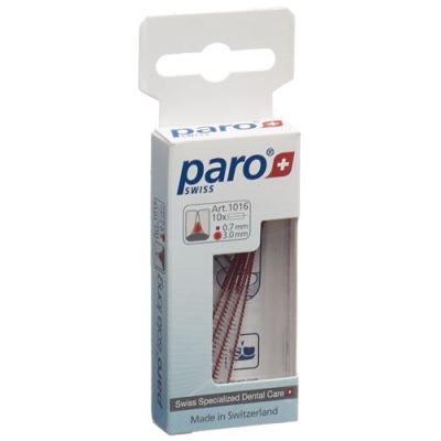 Paro isola long 3mm x-fine red cyl 10 kom