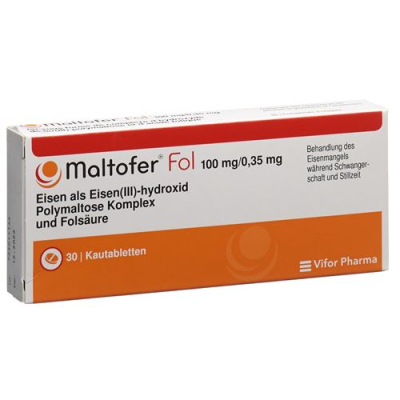 Maltofer fol chewable tablets 30 יח'