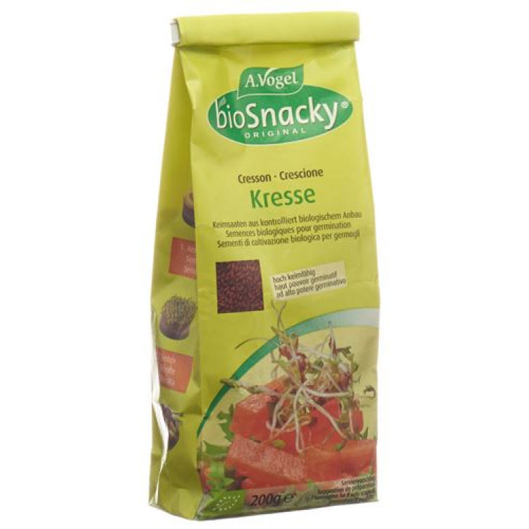 Vogel Biosnacky Organic Cress Seeds 200 g