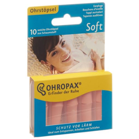 Ohropax Soft foam plugs 10 pcs