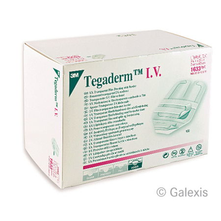 3M Tegaderm IV for catheter 7x8.5cm 100 pcs
