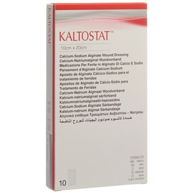 KALTOSTAT compresses 10x20cm sterile 10 pcs