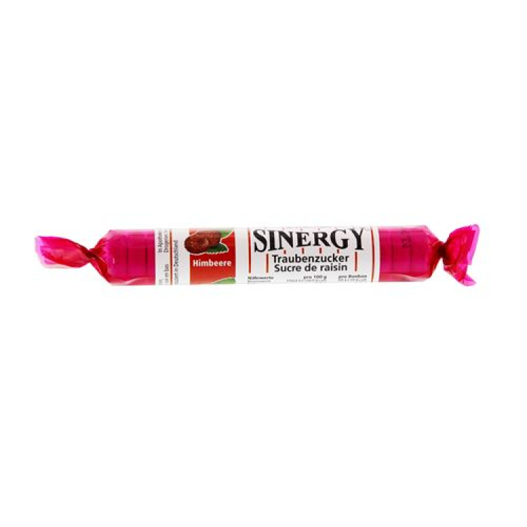 Sinergy glucose bringebærrull 40 g