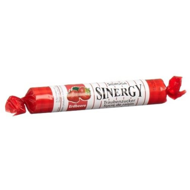 Sinergy Dextrose Strawberry Roll 40 g