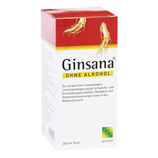 Ginsana Tonic without alcohol 2 bottles 250 ml