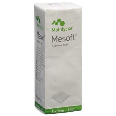 Mesoft NW compresses 5x5 cm non-sterile 100 pcs