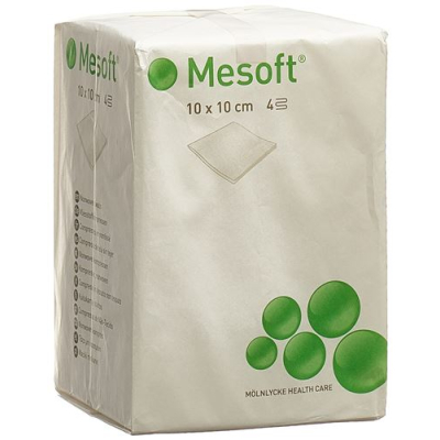 Mesoft NW komprese 10x10 cm nesterilne 100 kom