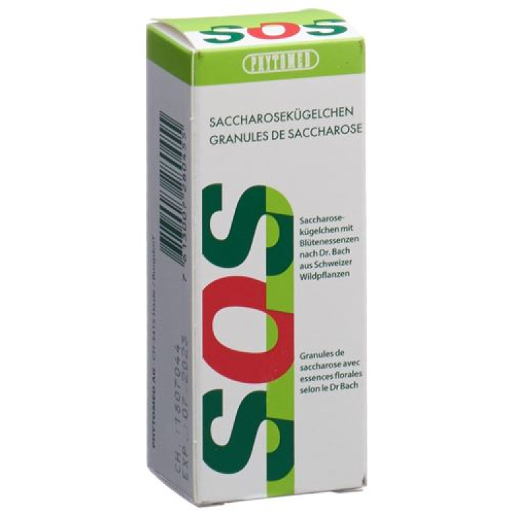 Flor de Bach Phytomed Globuli S.O.S 20 g