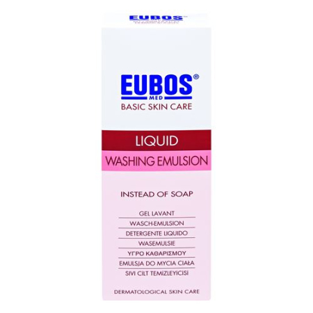 Eubos soap liq perfumed pink dispenser 400 ml