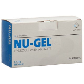 Nu Gel Hydrogel avec Alginate 6 x 25g