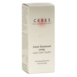 Ceres Taraxacum comp. Liver bile drops Fl 20 ml