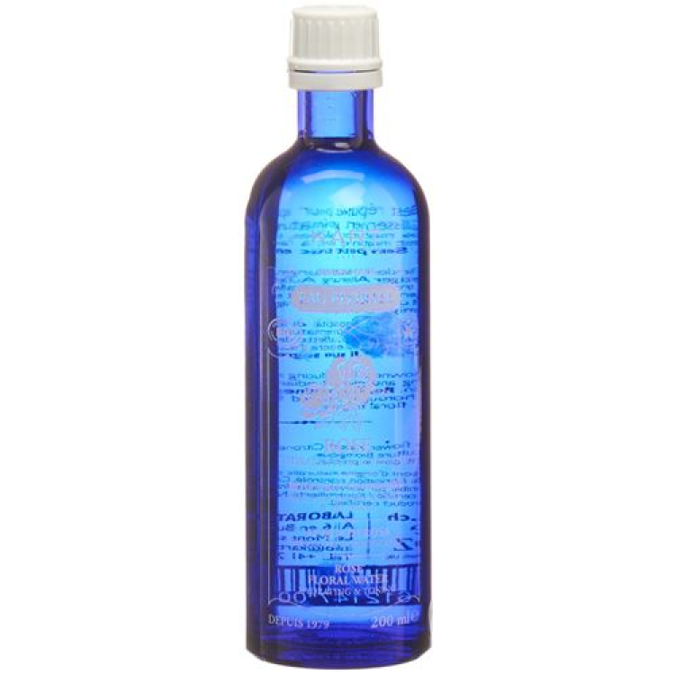 KART bottiglia acqua di rose in vetro 200 ml