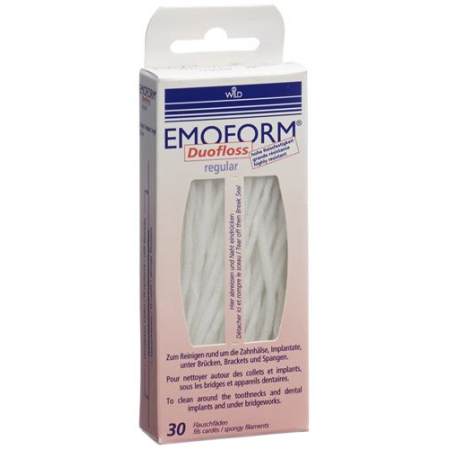 Emoform Duofloss bridge et nettoyage d'implant régulier 30 pcs