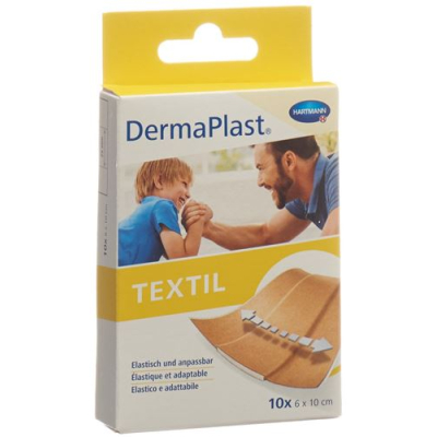 Dermaplast textile schnellverb 6x10սմ 10 հատ