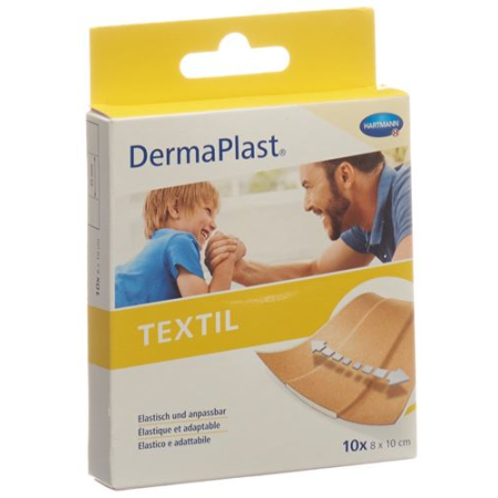 Buy DermaPlast TEXTILE Schnellverb 8x10cm 10 pcs