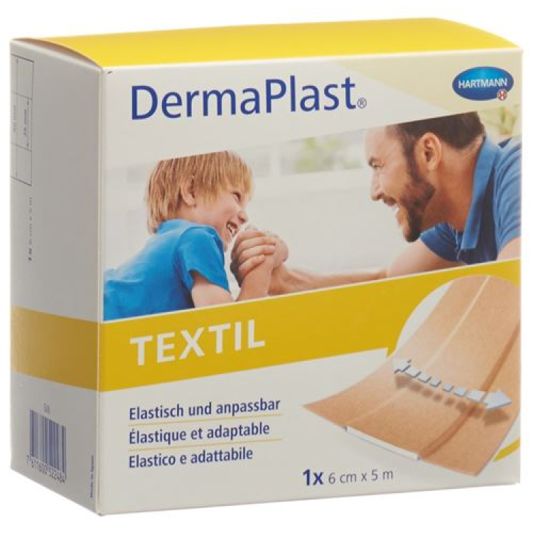 DermaPlast TEXTILE Schnellverb 6cmx5m դեր