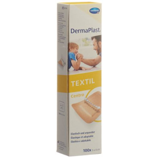 DermaPlast TEKSTIL Centro 3cmx4cm Skin-100 Stk