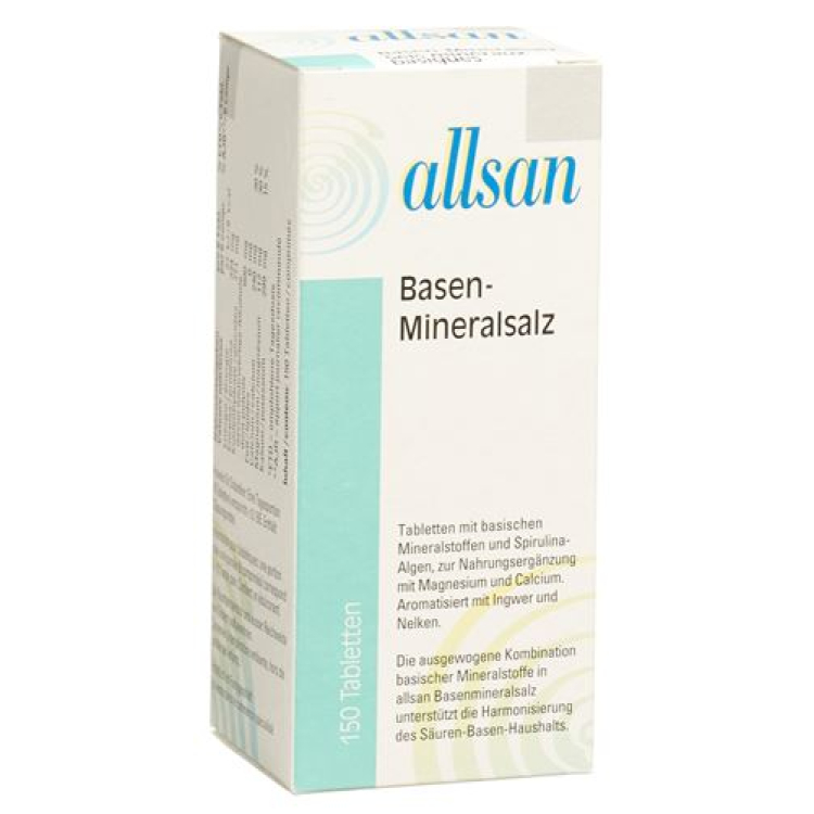 Allsan əsasları mineral duz tbl can 150 əd