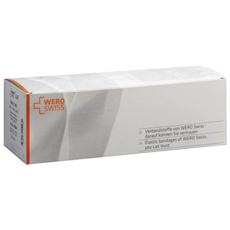 WERO SWISS Lux Bandage Flexible 4mx8cm blanc 20 pcs