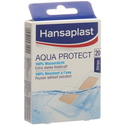 Hansaplast aquaprotect strips 20 יח'