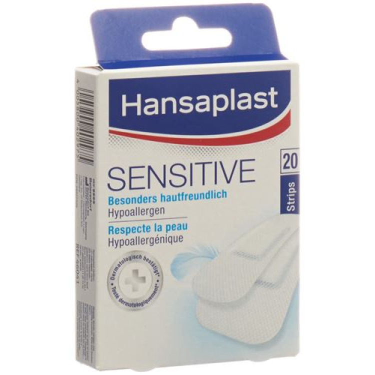 Elastoplast Sensitive Schnellverb Strip 20 бр