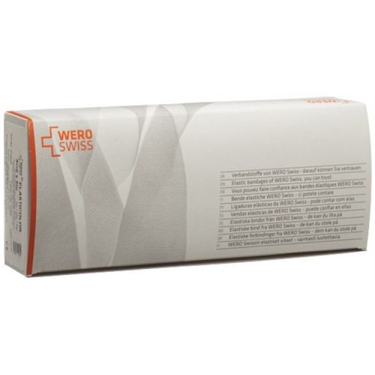 Бинт еластичний WERO SWISS Elasticolor 5мх4см фіолетовий 10шт