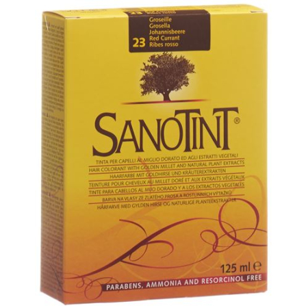 Sanotint боя за коса 23 червено френско грозде