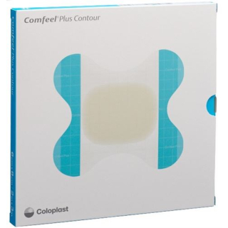 Comfeel Plus obvaz na rány tvarovaný 6x8cm 5 ks